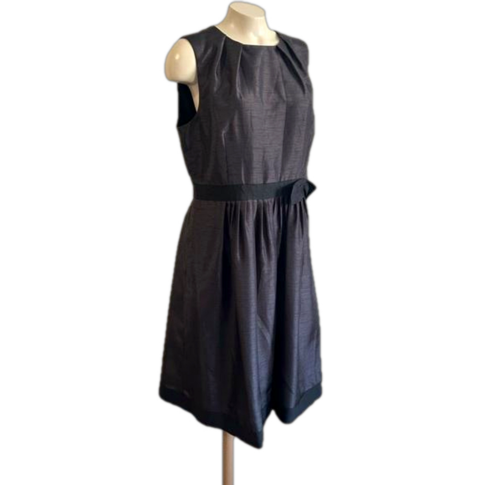 NWT Carmen Marc Valvo Black Dress 14